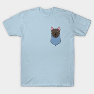 Cute Dog in a Pocket T-Shirt